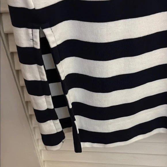 NWT Gap Striped Navy and White Sleeveless Dress - Picture 4 of 5